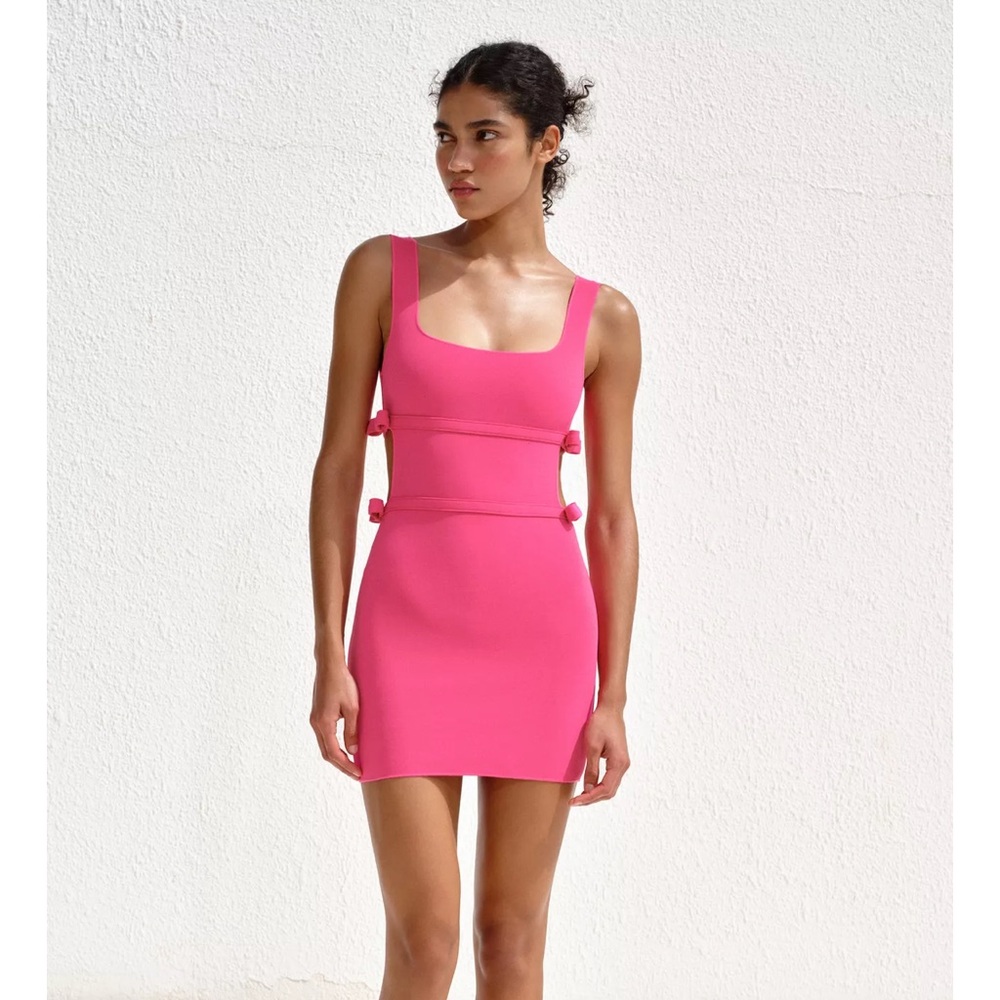 Zara Stretch tie dress